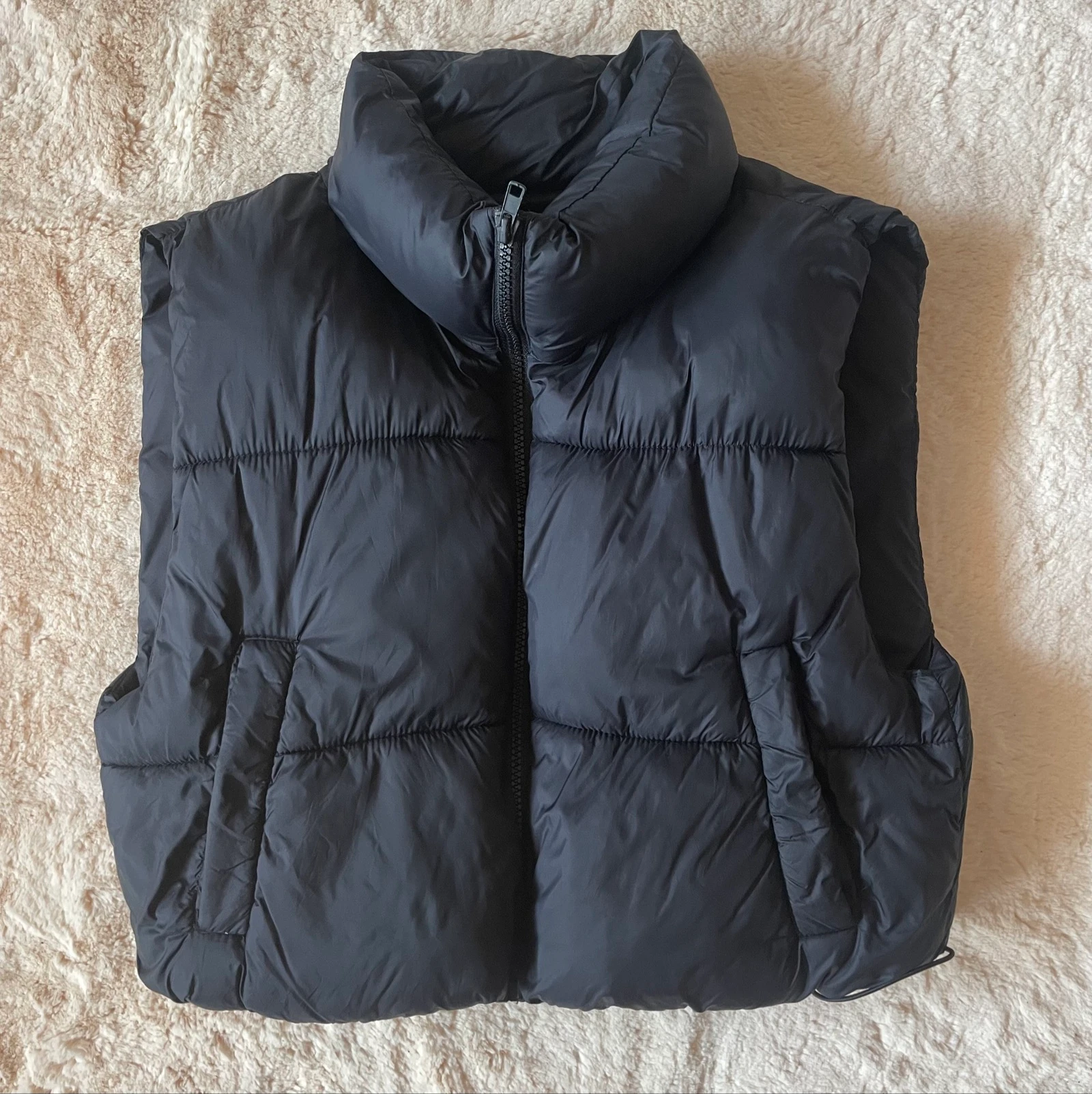 Chaleco acolchado negro Pull&Bear S
